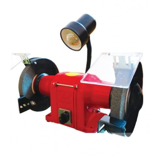 ماشین سنگ سنباده 200 میلیمتر 700 وات 3000 دور چراغ دار محک GD 200-1 HL