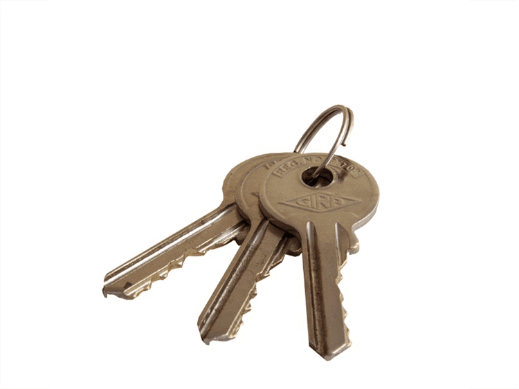 قفل آویز گیرا 75 تخت کد 006