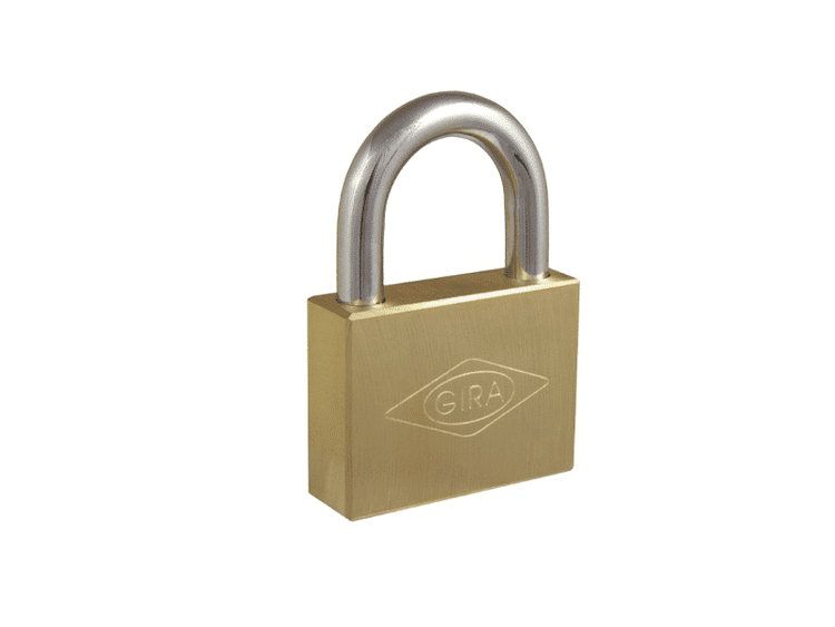 قفل آویز 60 تخت گیرا کد 005