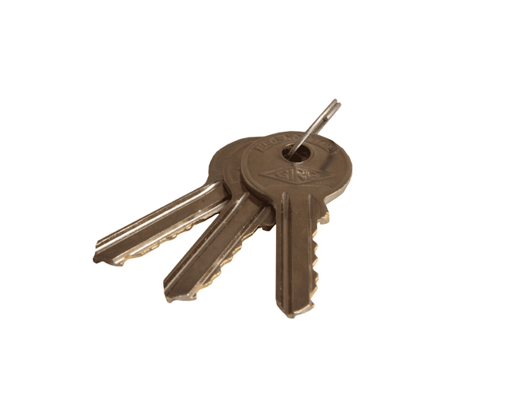 قفل آویز 60 تخت گیرا کد 005