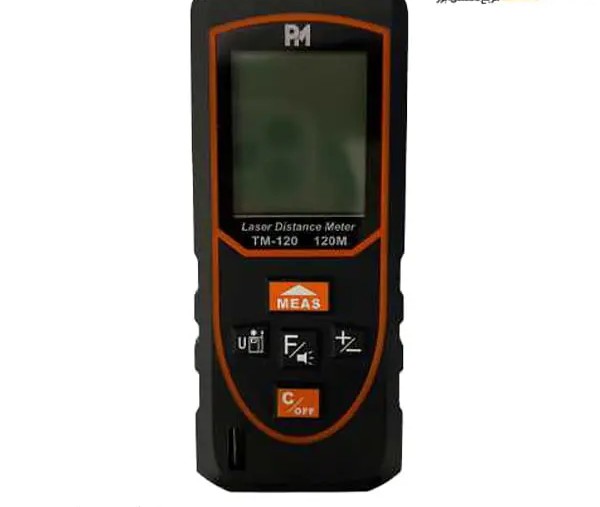 مترلیزری 120 متری نورسبزقابل شارژ پی ام (PM) مدل TM120