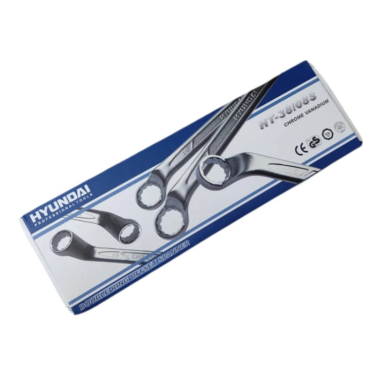مجموعه 8 عددی آچار دوسر رینگی هیوندای مدل HT-38