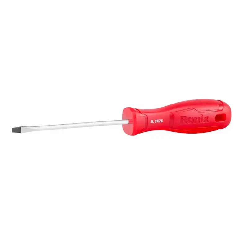 پیچ گوشتی تکی 75x3 دوسو پلاستیکی تک رنگ RH-2734