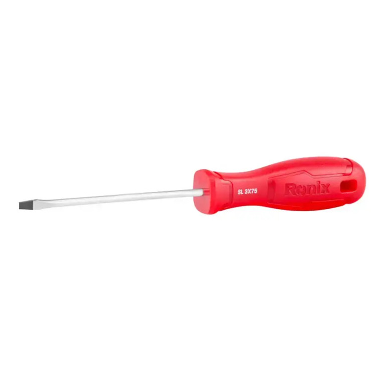پیچ گوشتی تکی 75x3 دوسو پلاستیکی تک رنگ RH-2734