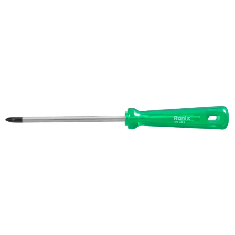 پیچ گوشتی تکی ساده 125*6 چهارسو کریستالی RH-2865