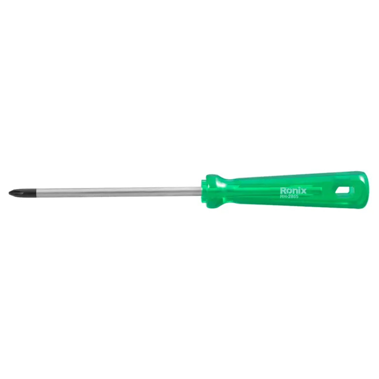 پیچ گوشتی تکی ساده 125*6 چهارسو کریستالی RH-2865