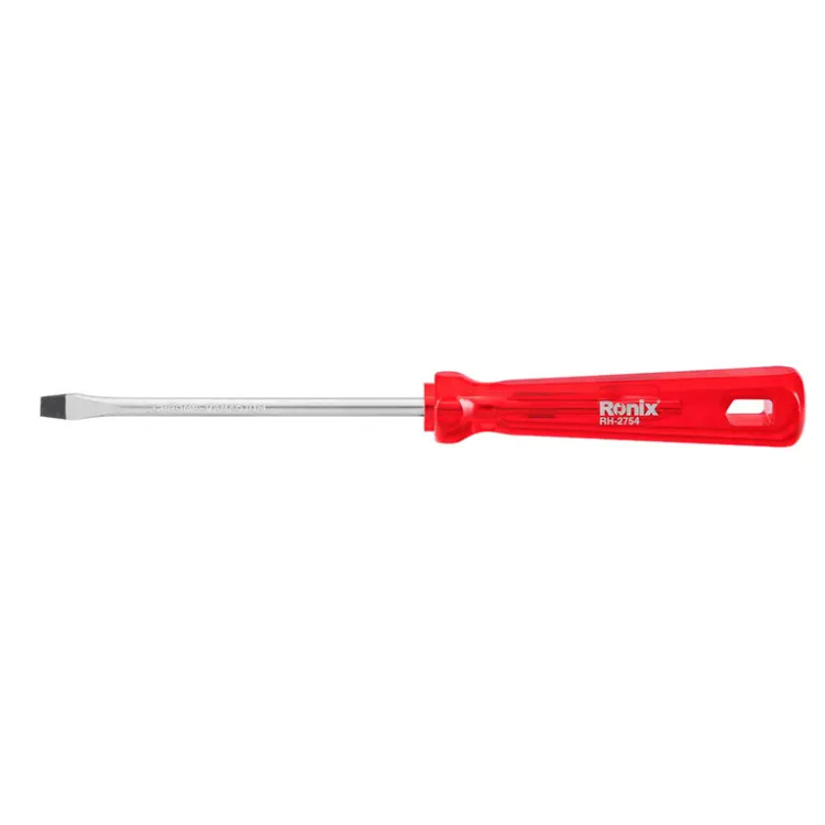 پیچ گوشتی تکی ساده 100*5 دوسو کریستالی رونیکس کد RH-2754