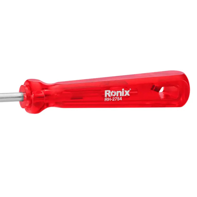 پیچ گوشتی تکی ساده 100*5 دوسو کریستالی رونیکس کد RH-2754