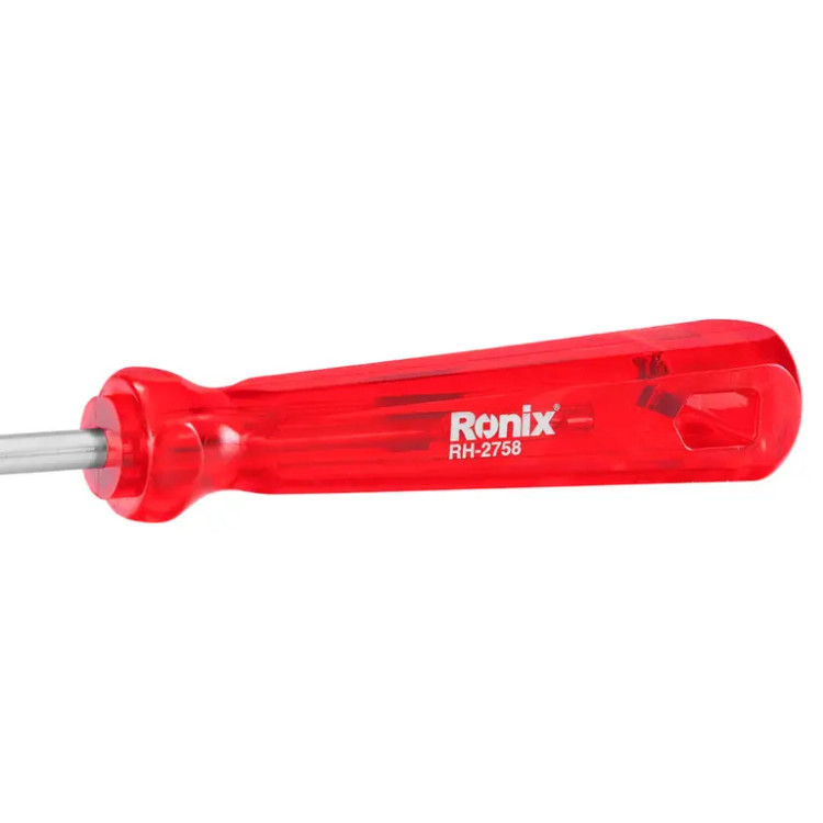 پیچ گوشتی تکی ساده 125*5دوسو کریستالی رونیکس کد RH-2758