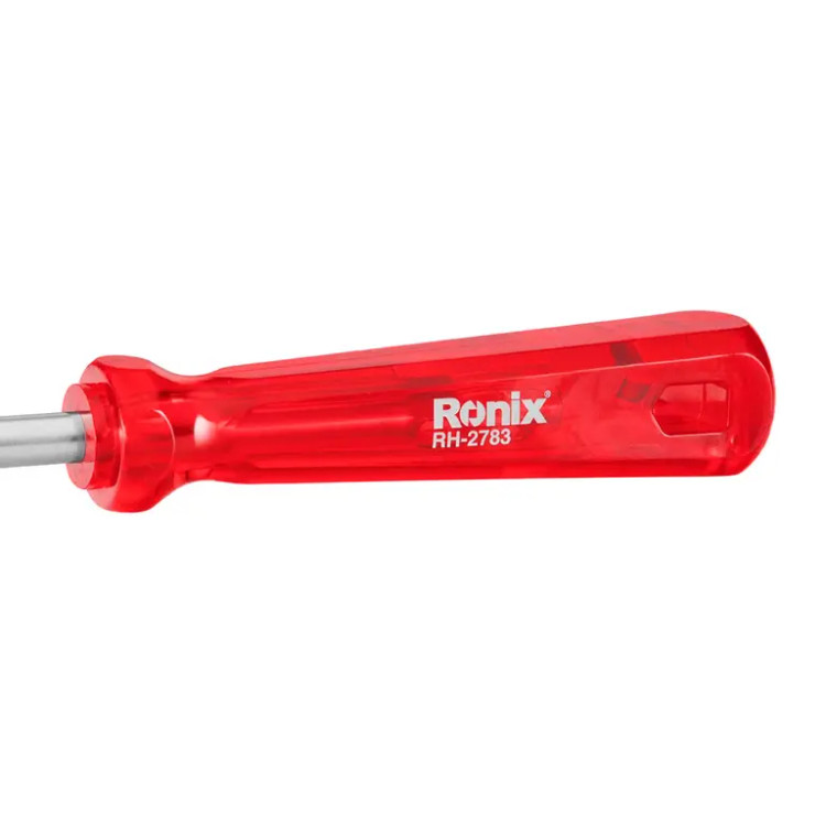 پیچ گوشتی تکی ساده 200*8 دوسو کریستالی رونیکس کد RH-2783