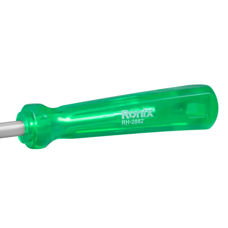 پیچ گوشتی تکی ساده 150*8 چهارسو کریستالی رونیکس کد RH-2882